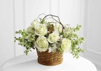 Garden Basket from Maplehurst Florist, local flower shop in Essex Junction